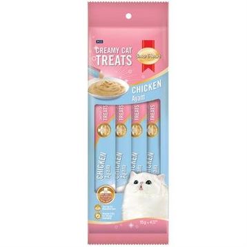 Smartheart Tavuklu 4x15 gr Krema Kedi Ödülü