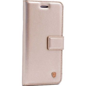 Smcase Samsung Galaxy J8 Cüzdan Nano Ekran Koruyucu Gold Cep Telefonu Kılıfı