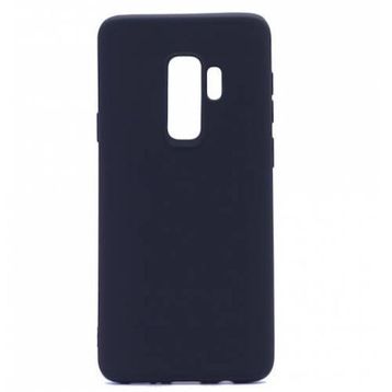 Smcase Samsung Galaxy J8 Lüks Silikon Nano Ekran Koruyucu Siyah Cep Telefonu Kılıfı