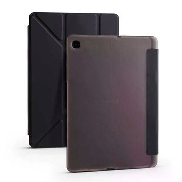Smcase Samsung Galaxy Tab S6 Lite P610 Katlanabilir Standli Pu Silikon TF1 Kılıf