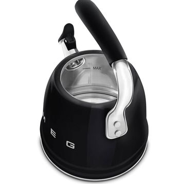 Smeg CKLW2001BL 50's Style Retro 2.3 lt Siyah Kettle