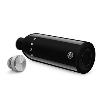 Smeg Clima Bottle Siyah 500 ml Paslanmaz Çelik Termos