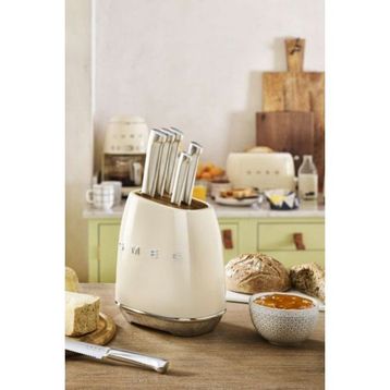 Smeg KBSF02CR Krem Bıçak Seti