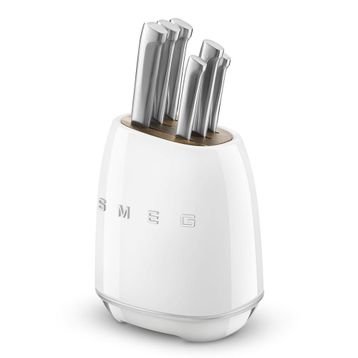 Smeg KBSF02WH Beyaz Bıçak Seti