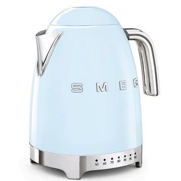 Smeg KLF04PBEU Pastel Mavi Isı Ayarlı Su Isıtıcı Kettle