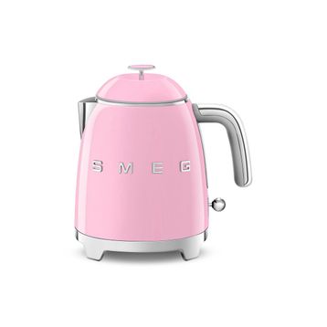 Smeg KLF05 50's Style 800 ml 1400 W Pembe Mini Su Isıtıcı Kettle