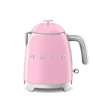 Smeg KLF05 50's Style 800 ml 1400 W Pembe Mini Su Isıtıcı Kettle