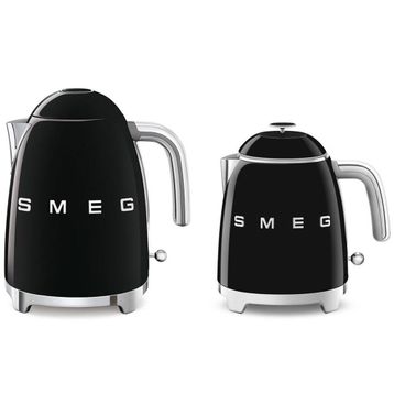 Smeg KLF05BLEU 50'S Style Retro 0.8 lt Siyah Mini Kettle