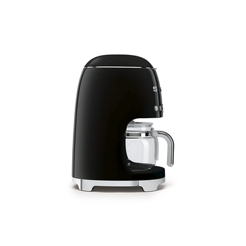 Smeg Siyah Filtre Kahve Makinesi + Kahve Öğütme Makinesi Seti