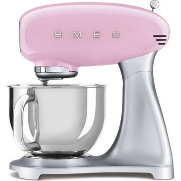 Smeg SMF02PKEU Retro Pembe 800 W 4.8 lt Hamur Yoğurma Makinesi