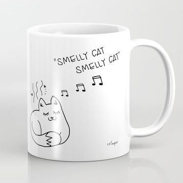Smelly Cat Kedi Kupa Bardak