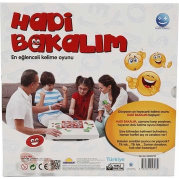 Smile Games Hadi Bakalım Kutu Oyunu