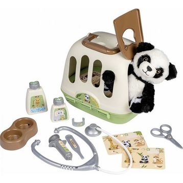 Smoby 340303 Aksesuarlı Veteriner Çantası ve Panda