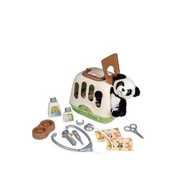 Smoby 340303 Aksesuarlı Veteriner Çantası ve Panda