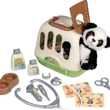 Smoby 340303 Aksesuarlı Veteriner Çantası ve Panda