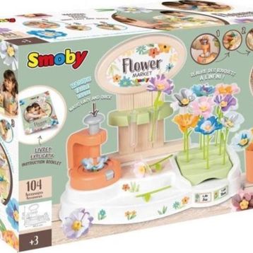 Smoby 350407 Çiçek Market 104 Parça Oyun Seti