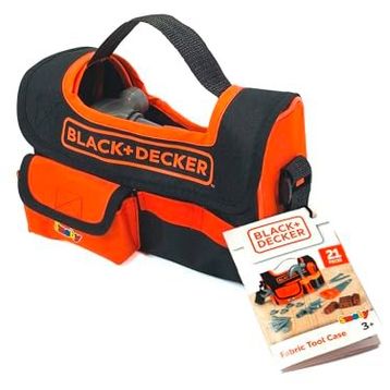 Smoby 360919 Black Decker Kumaş Alet Çantası