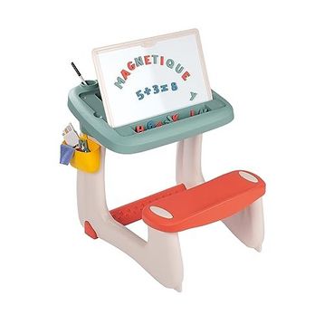 Smoby 420107 Çift Taraflı Manyetik ve Tebeşirli Çocuk Çalışma Masası