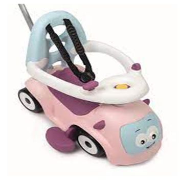 Smoby 720305 Pembe Maestro Ride-On 4 Fonksiyonlu Bebek Arabası