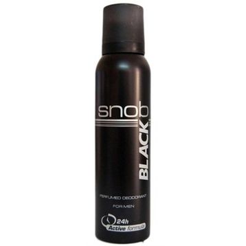 Snob Black 150 ml Erkek Sprey Deodorant