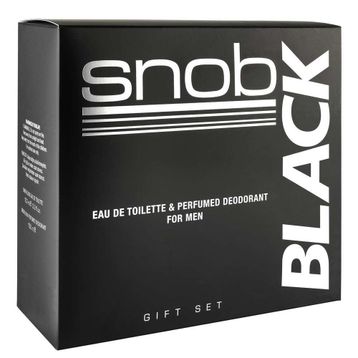Snob Black + Classic EDT 100 ml Erkek Parfümü + 150 ml Deodorant Seti