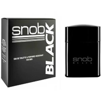 Snob Black EDT 100 ml Erkek Parfümü