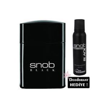 Snob Black Edt 100+150 ml Deodorant Set