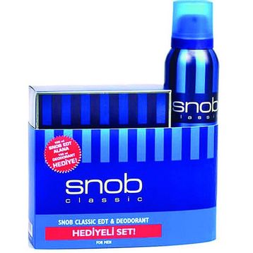 Snob Classic 12 Adet 100 ml Parfüm +Deodorant 150 ml Set