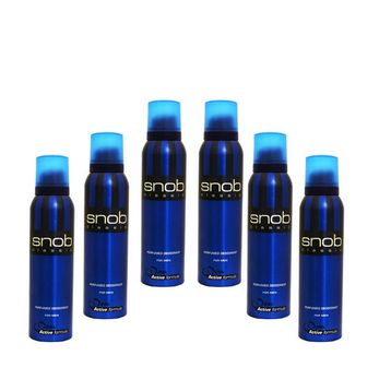 Snob Classic 150 ml 6 Adet Erkek Deodorant