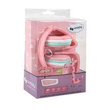 Snopy -C12 Pembe Çocuk Kulaklık