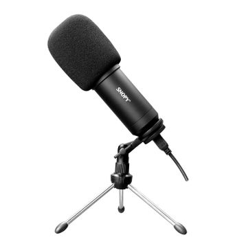 Snopy SN-04P Siyah Profesyonel USB Masaüstü Mikrofon