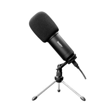 Snopy SN-04P Siyah Profesyonel USB Masaüstü Mikrofon