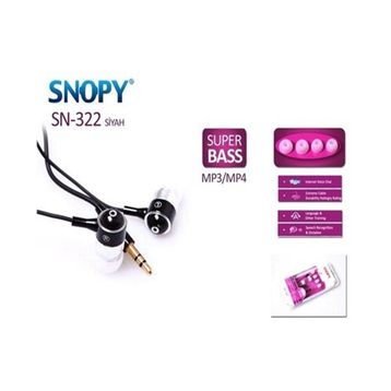 Snopy SN-322 Siyah Kulaklık