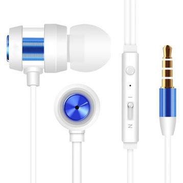 Snopy Sn-J01 Mobil Telefon Uyumlu Kulak İçi Mavi Mikrofonlu Kulaklık