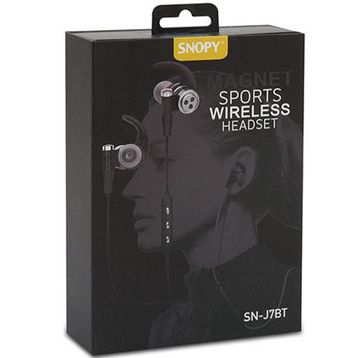 Snopy SN-J7BT Gri Telefon Kulak içi Mikrofonlu Bluetooth Kulaklık