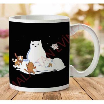 Snowcat Baskılı Kupa
