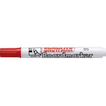Snowman BG-12 Kırmızı Tahta Kalemi