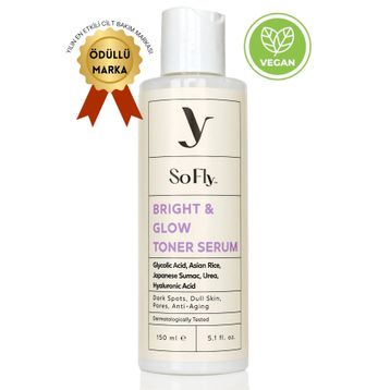 So Fly Bright Glow 150 ml Toner Serum