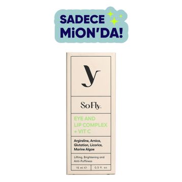 So Fly Eye and Lip Complex ve 15 ml Vitamin C Göz Kremi