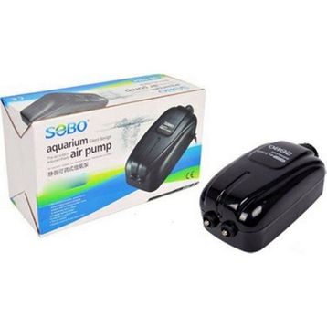 Sobo 4,5W 2X5 LtMin Siyah Hava Motoru