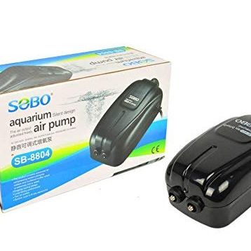 Sobo SB-8804 Çift Çıkışlı Akvaryum Hava Motoru