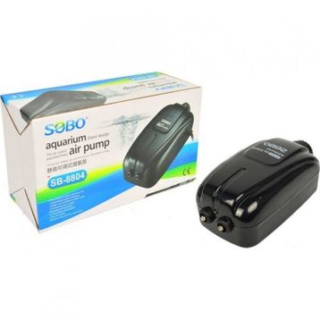 Sobo SB-8804 Çift Çıkışlı Akvaryum Hava Motoru