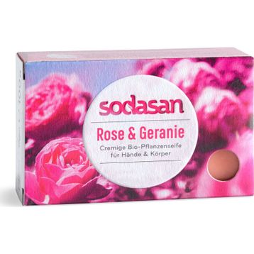 Sodasan Organik Gül Bahçesi 100 gr Sabun