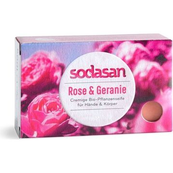 Sodasan Organik Gül Bahçesi 100 gr Sabun
