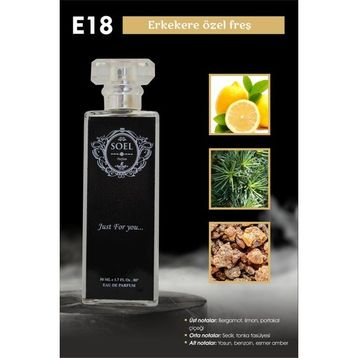 Soel Parfüm E18 Pourhome EDP 50 ml Erkek Parfümü