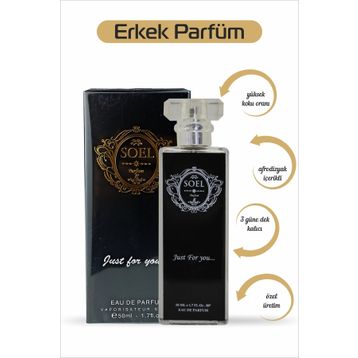 Soel Parfüm E27 Poblue EDP 50 ml Erkek Parfümü