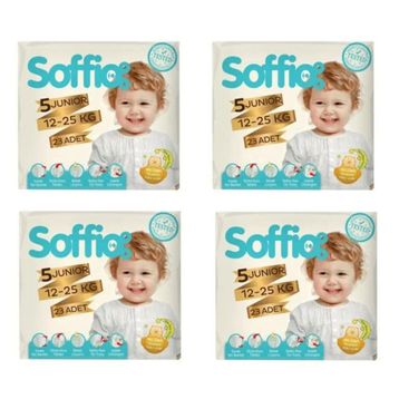Soffio No:5 Junior 92 Adet Bebek Bezi