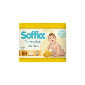 Soffıo Sensitive 3x60 Islak Havlu