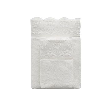 Soft Cotton Queen 50x100 cm Ekru Havlu