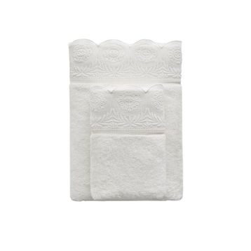 Soft Cotton Queen 50x100 cm Ekru Havlu